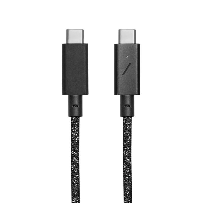 Cablu de incarcare, Native Union, USB-C, negru, 2.4m